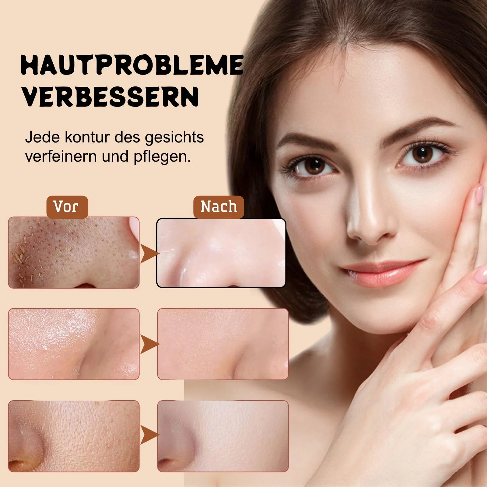 Маска для обличчя для освітлення Зміцнює, зволожує, зменшує пори та вирівнює тон шкіри, фото №6