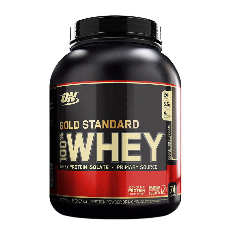 Протеин Optimum Nutrition 100 Whey Gold Standard EU 2273g Banana Cream, фото №1
