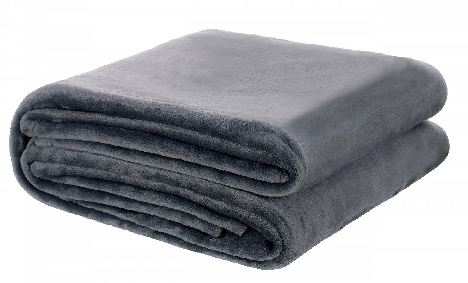 Одеяло Brandsseller Flannel Очень мягкое Уютное Одеяло Покрывало - Однотонное - 180 x 220 см - Серый, фото №7