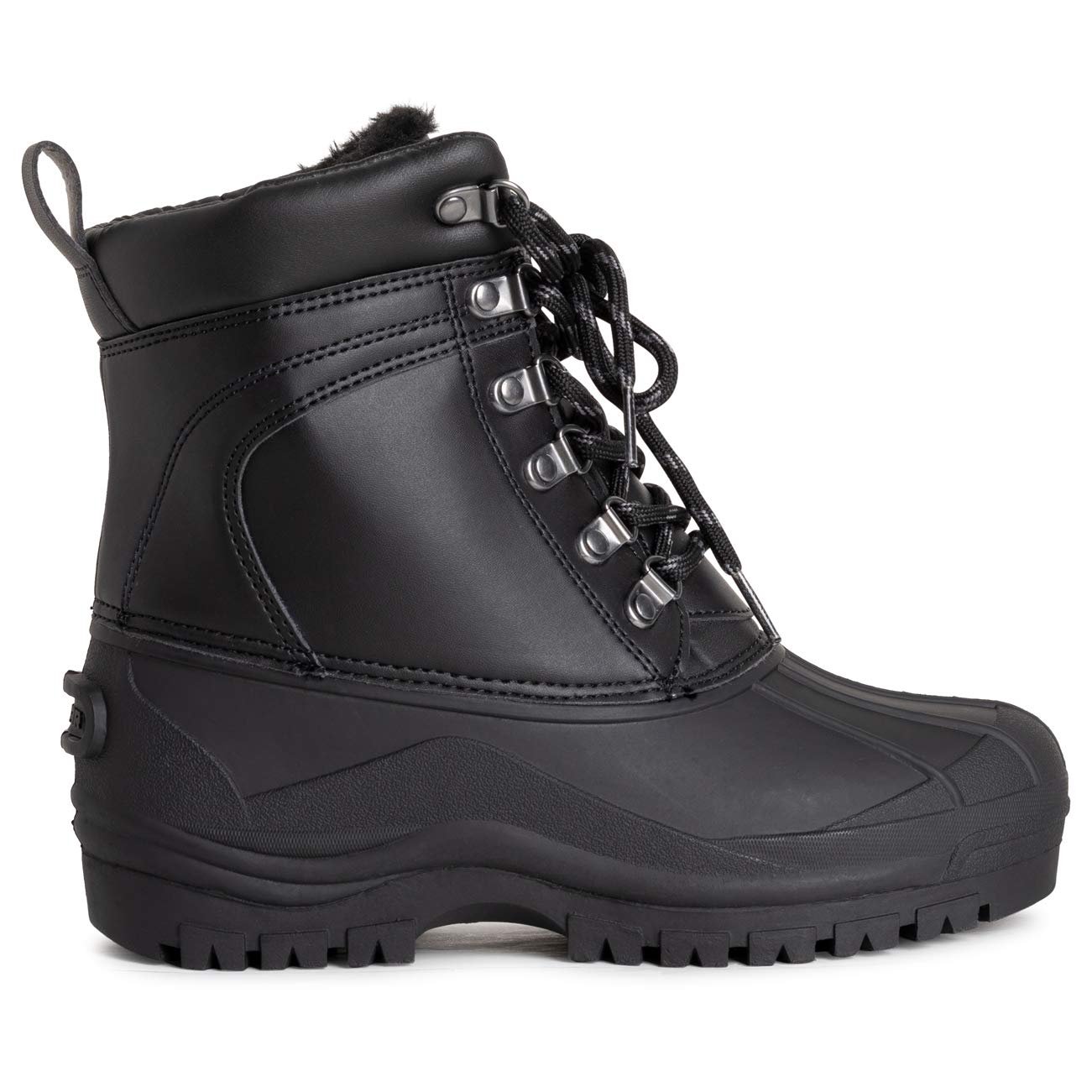 Мужские Ботинки Polar Dirt Lace-Up Короткие Нейлон Зимние Снежные Дождевые Водонепроницаемые, фото №4