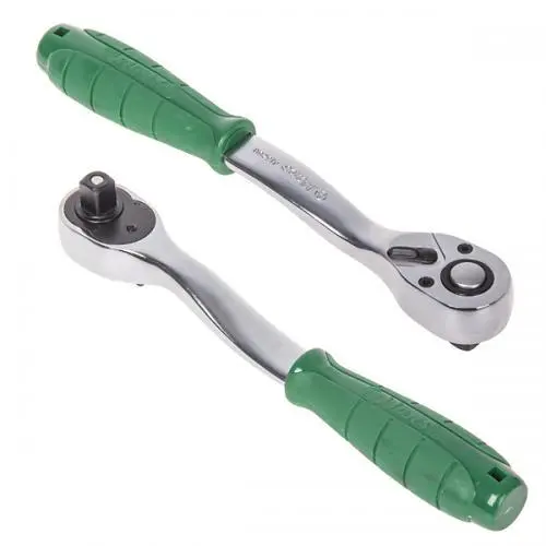 HANS Трещотка 1/4" 72 зубца 160 мм 2162GQ, фото №1