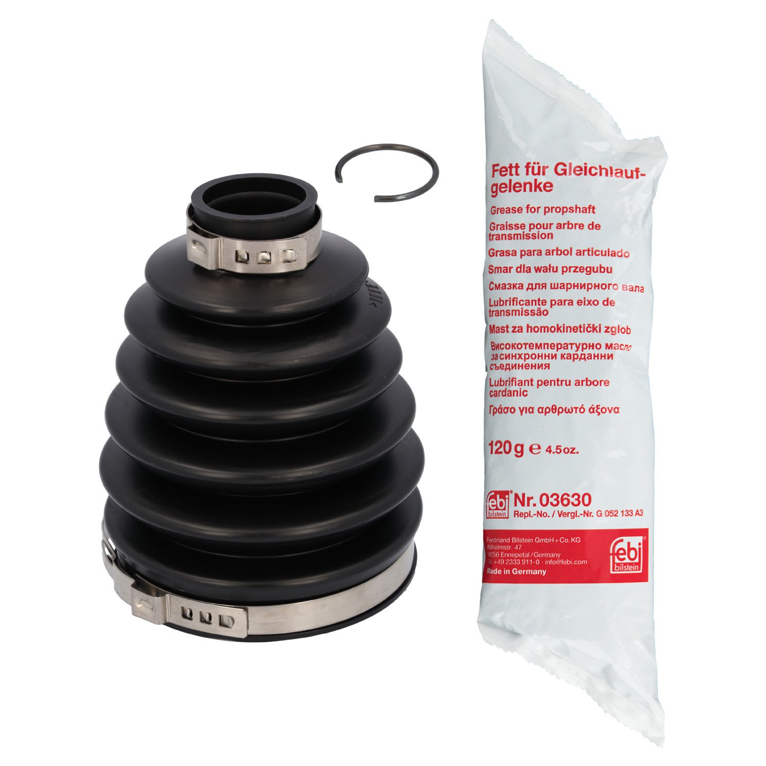 Комплект пильовика приводного вала FEBI BILSTEIN 102996 для MAZDA NISSAN RENAULT, фото №1 Комплект пильовика приводного вала FEBI BILSTEIN 102996 для MAZDA NISSAN RENAULT, фото №1