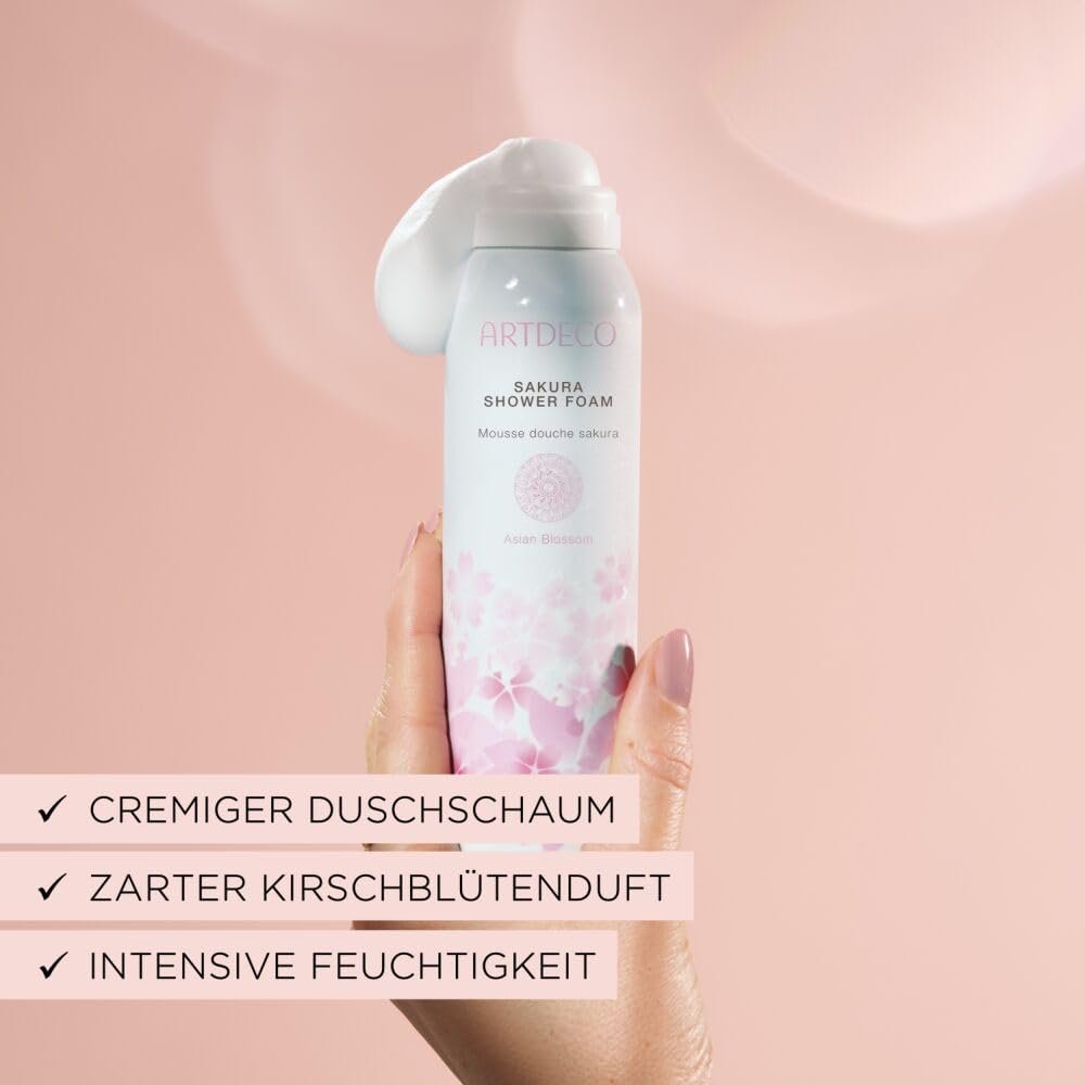 Пена для душа ARTDECO Sakura 150 мл с ароматом вишневого цвета, фото №3