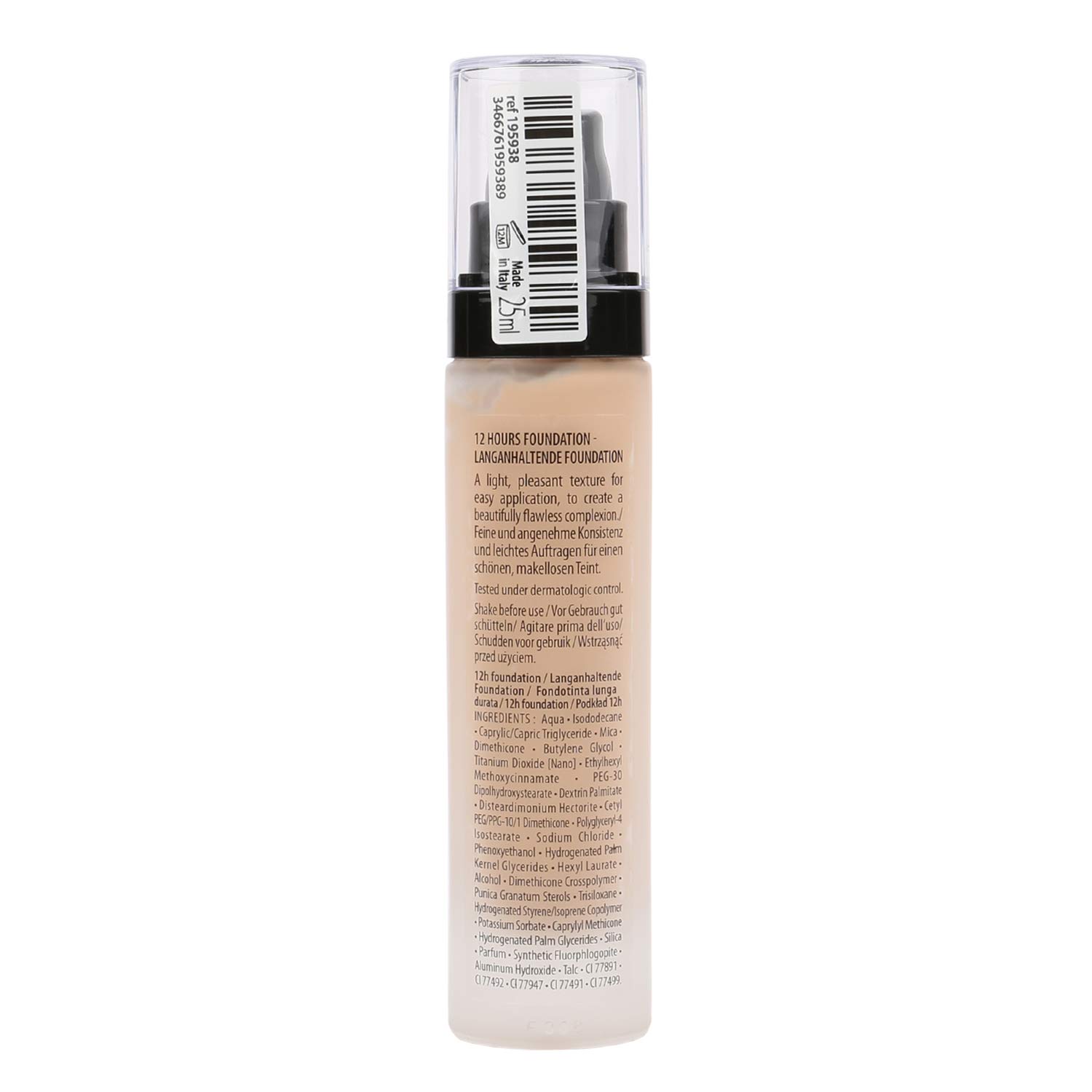 Тональная основа Douglas 12H Long-Lasting Foundation 2 So Beige 25 мл, фото №3 Тональная основа Douglas 12H Long-Lasting Foundation 2 So Beige 25 мл, фото №3