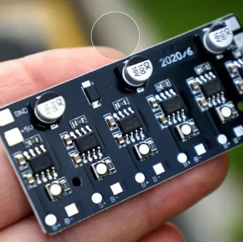 Контроллер заряда плата 6x Li-ion 18650 3,7V раздельная зарядка, фото №4