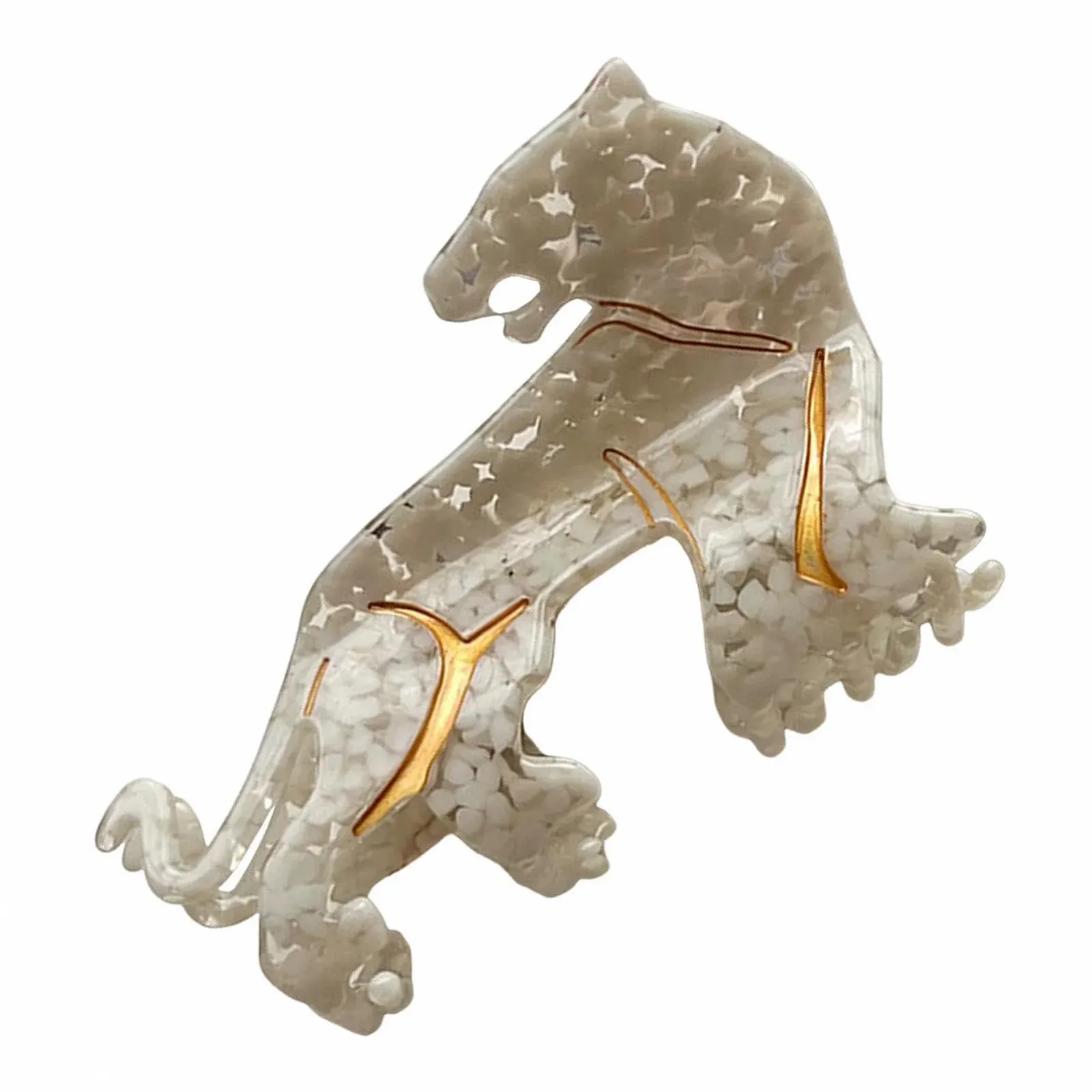 Краб для волос Леопард Animal Claw Clips Средний, фото №9 Краб для волос Леопард Animal Claw Clips Средний, фото №9