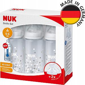 Набор бутылочек для кормления NUK First Choice+ 0-6 мес 300мл 3 шт synthetic.ua - Фото 1