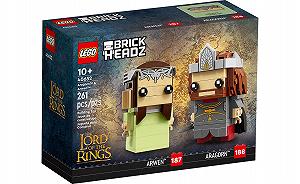 Детский конструктор LEGO Brick Headz Арагорн и Арвен (40632) - Фото 1