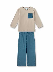 Піжама Sanetta Бежевий - Фото 1