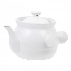 Горшок керамический GALPADA для приготовления лекарств с носиком и термоизоляционной ручкой - Фото 1