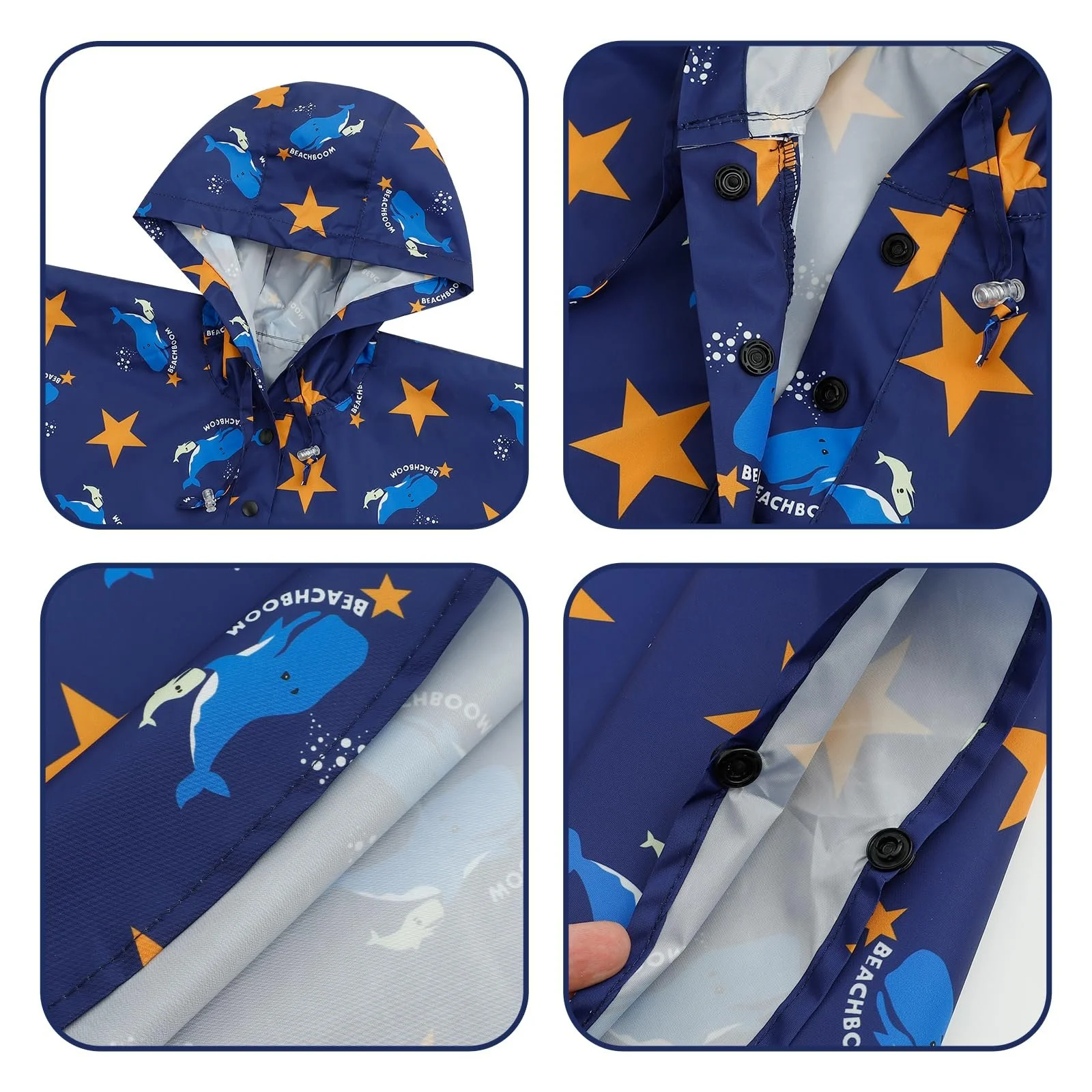 Дождевой плащ KAKU NANU Детский, фото №2 Дождевой плащ KAKU NANU Детский, фото №2