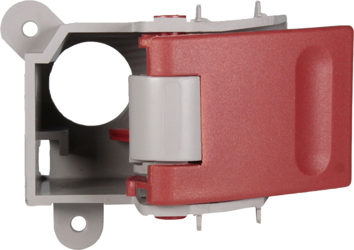 Ручка дверна внутр MB Sprinter з95-00р.в. перед лів Rotweiss крючок червоний RW72004, фото №1 Ручка дверна внутр MB Sprinter з95-00р.в. перед лів Rotweiss крючок червоний RW72004, фото №1