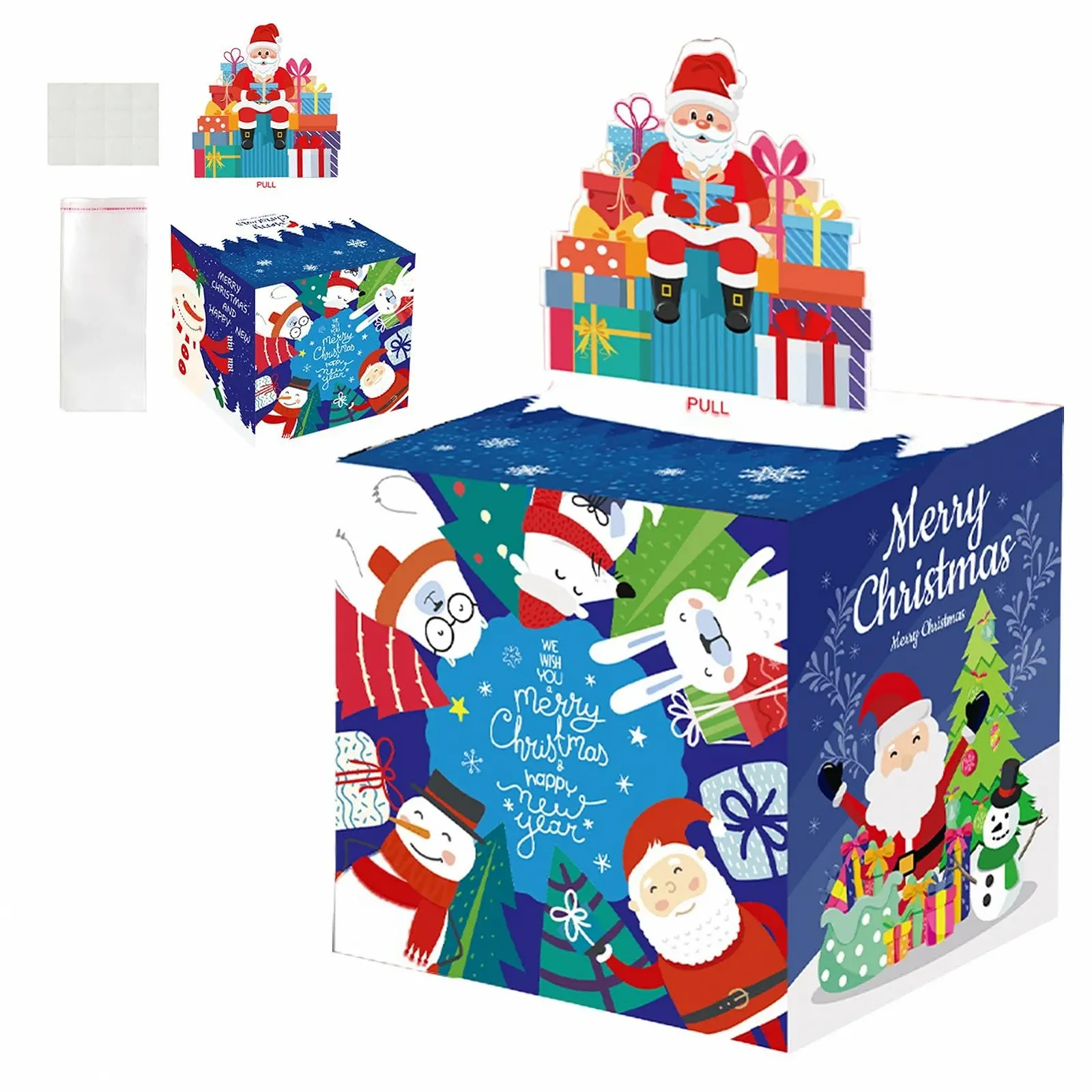 Скарбничка-диспенсер для грошей Christmas Corgy з 50 кишенями, фото №8