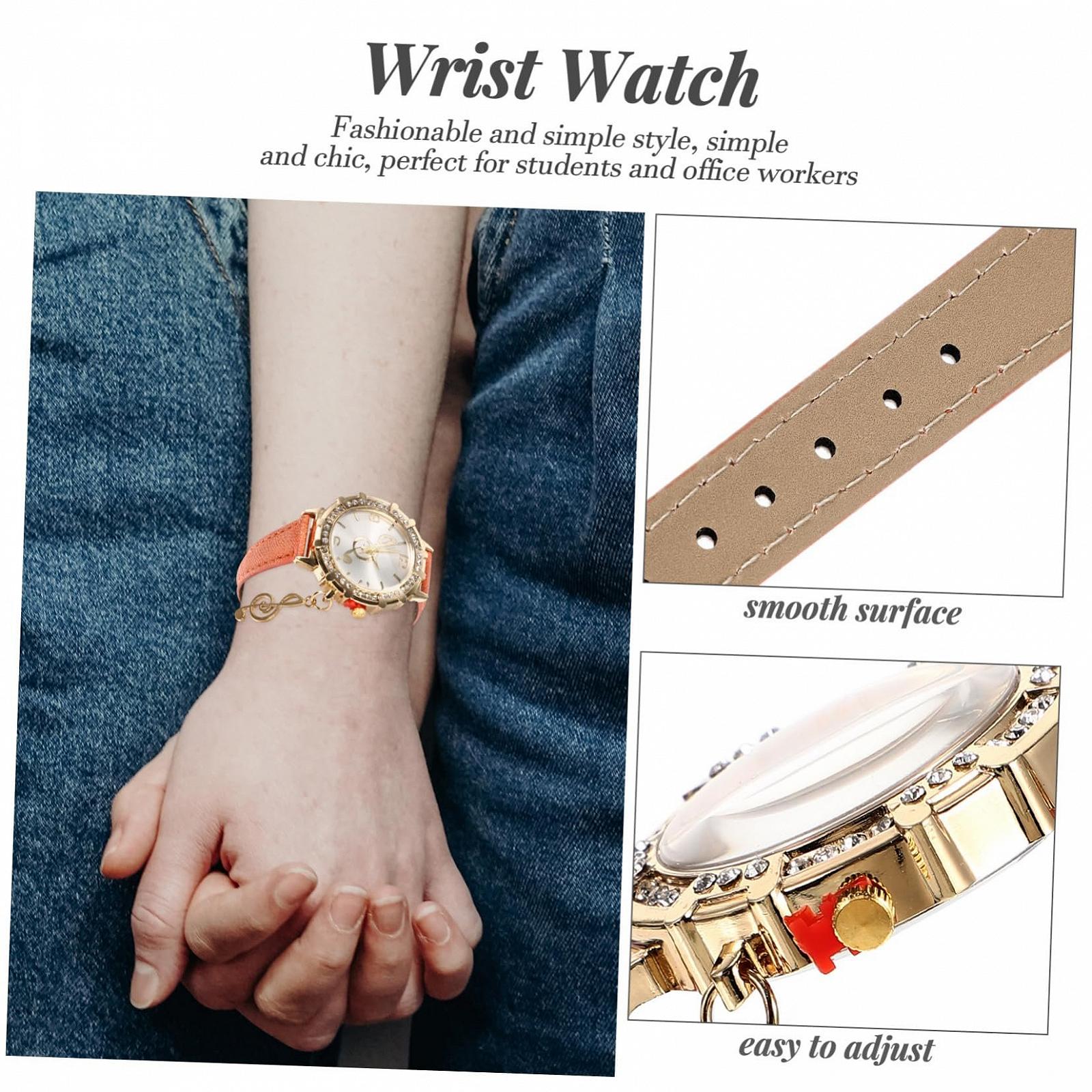 Годинник Ремінець LIFKOME Жіночий Цифровий з Браслетом Помаранчевий Кварцовий Ремінець, фото №5 Годинник Ремінець LIFKOME Жіночий Цифровий з Браслетом Помаранчевий Кварцовий Ремінець, фото №5