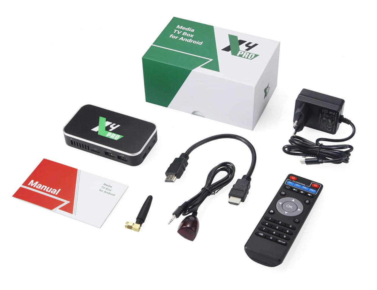 Медиаплееры Ugoos X4 Pro Amlogic S905X4 4GB/32GB Android 11 MU-MIMO 2x2 AV1, фото №1