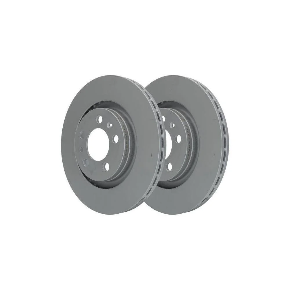 Гальмівний диск ATE 24.0122-0150.1 для SEAT SKODA VAG передня вісь, фото №2