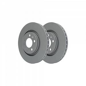 Гальмівний диск ATE 24.0122-0150.1 для SEAT SKODA VAG передня вісь synthetic.ua - Фото 1