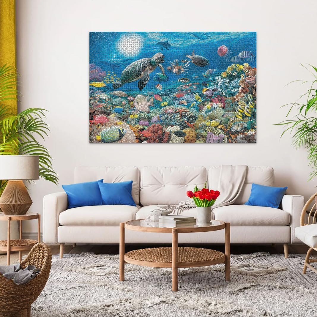 Пазл Ravensburger Beneath the Sea 5000 элементов, фото №4 Пазл Ravensburger Beneath the Sea 5000 элементов, фото №4