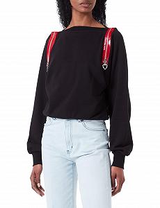 Кофта Love Moschino Комфортная посадка Широкий воротник Длинный рукав Женский - Фото 1