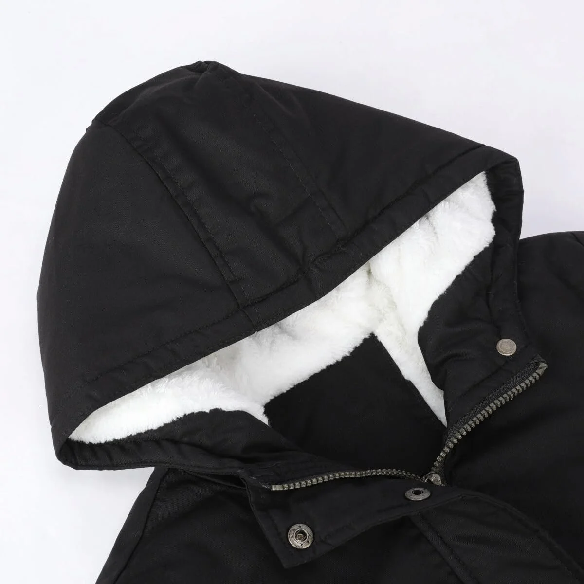 Пальто YYNUDA Зимнее, утепленное, средней длины, парка с меховым капюшоном, толстое, фото №3 Пальто YYNUDA Зимнее, утепленное, средней длины, парка с меховым капюшоном, толстое, фото №3