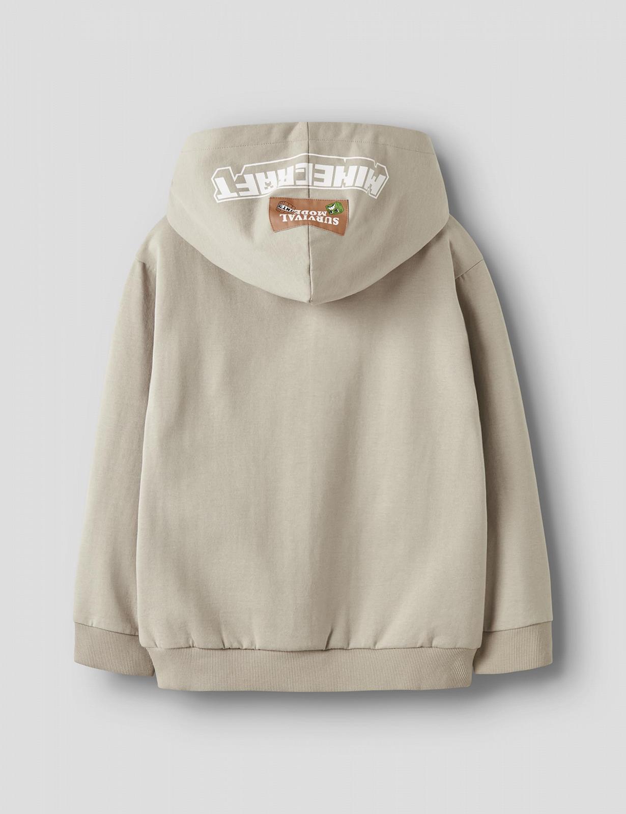 Толстовка NAME IT Minecraft Nreg Sweat Wh Bru Bfu для мальчиков, фото №2