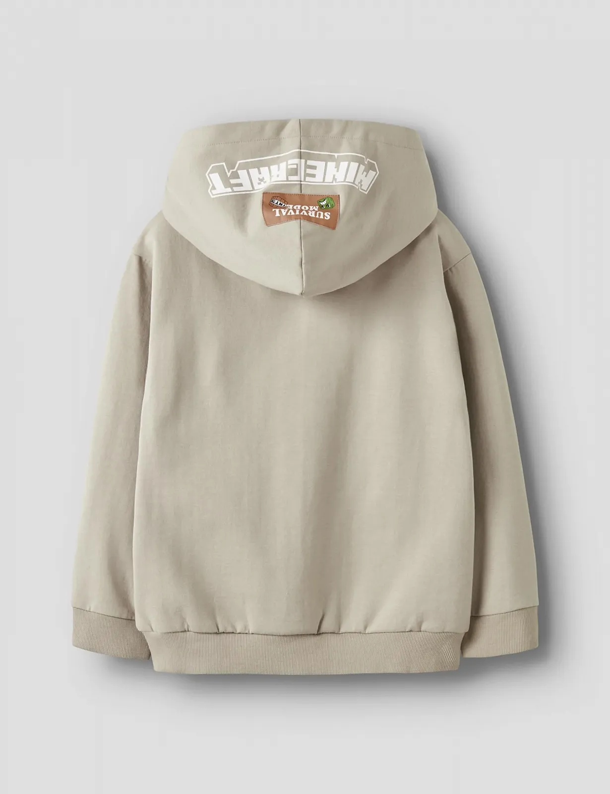 Толстовка NAME IT Minecraft Nreg Sweat Wh Bru Bfu для хлопчиків, фото №2 Толстовка NAME IT Minecraft Nreg Sweat Wh Bru Bfu для хлопчиків, фото №2