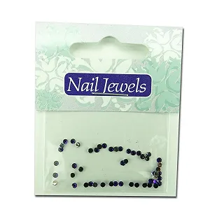 Стрази для нігтів Акрилові Фіолетові - Фото 1