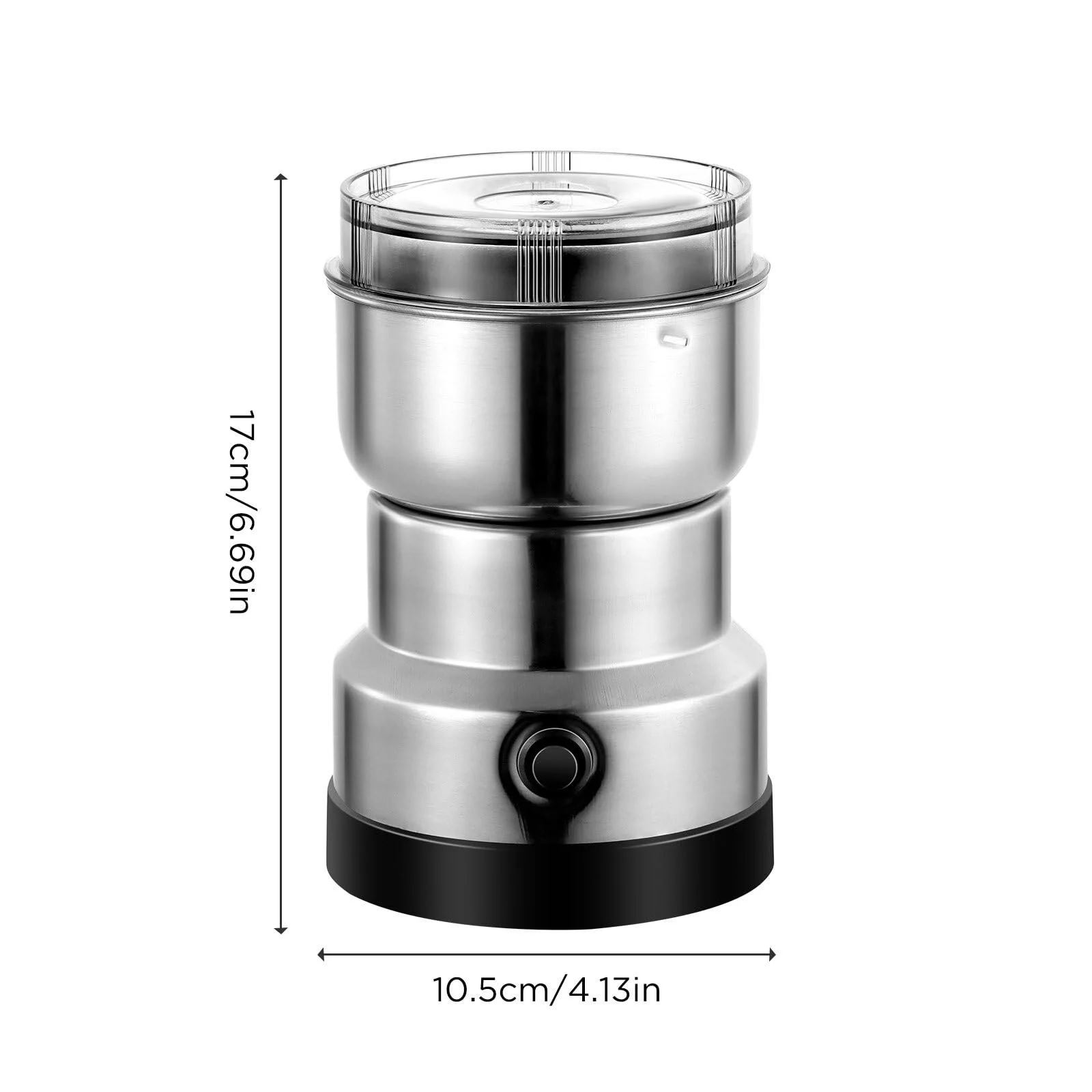 Млин для зерна Багатофункціональний 150 Вт Млин з нержавіючої сталі Маленька, фото №2 Млин для зерна Багатофункціональний 150 Вт Млин з нержавіючої сталі Маленька, фото №2