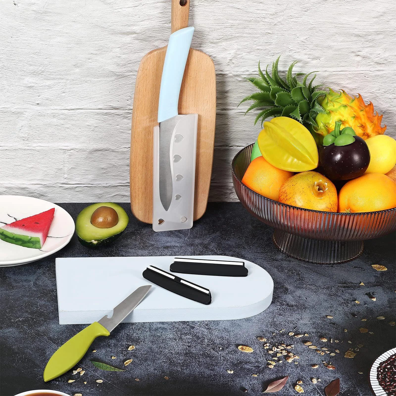 Тримач кута заточування 2 шт. для точильного каменя Чорний, фото №5