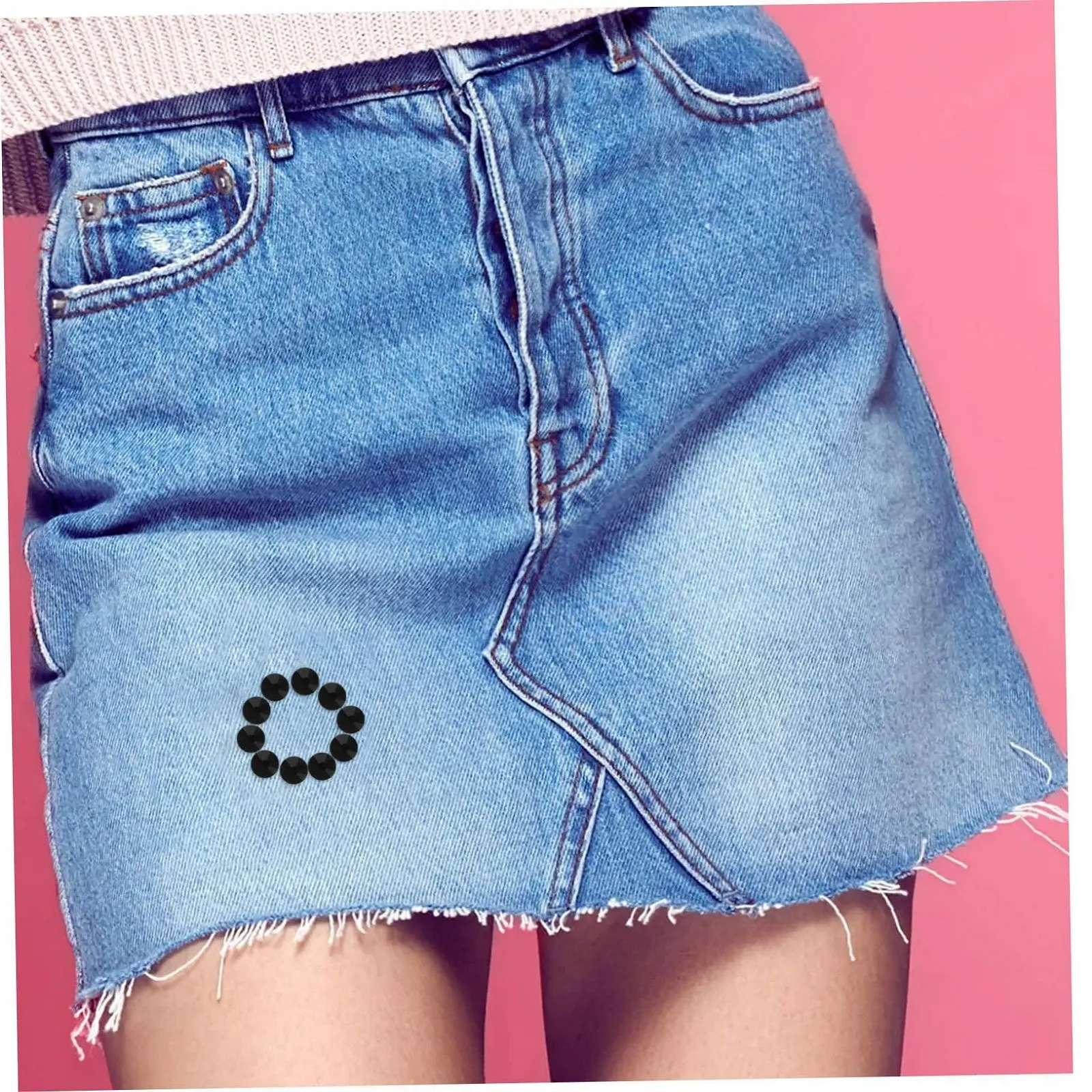 Аксесуари для манікюру 2 набори з пласкими стразами SS12 SS16 2880 штук, фото №8