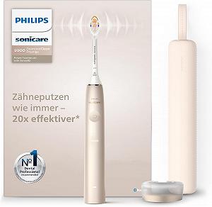 Зубная щетка Philips Sonicare Prestige 9900 HX9992/11 с SenseIQ, насадка All-in-One, искусственный интеллект, шампань - Фото 1
