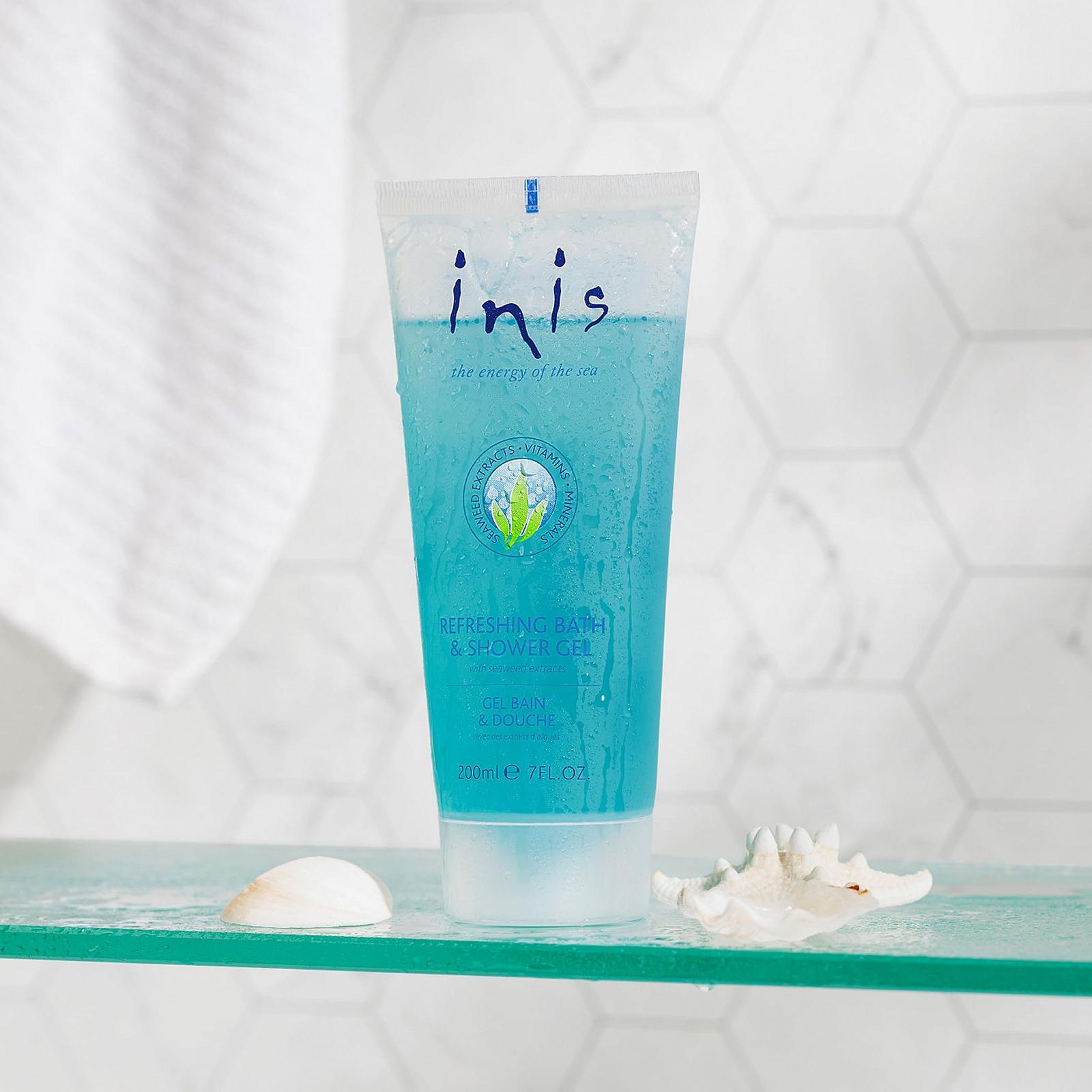 Гель для душу Inis The Energy of the Sea Освіжаючий 200 мл, фото №2 Гель для душу Inis The Energy of the Sea Освіжаючий 200 мл, фото №2