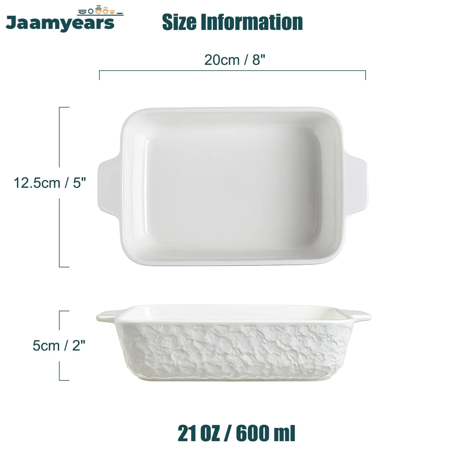 Форма для запікання керамічна для лазаньї, фото №2