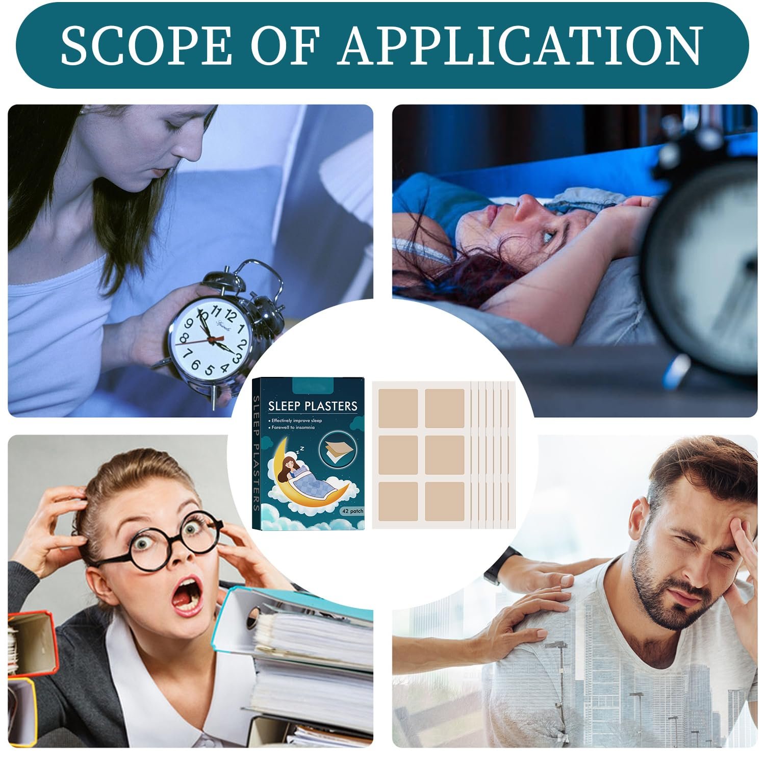 Пластыри для сна (42 шт.), фото №7