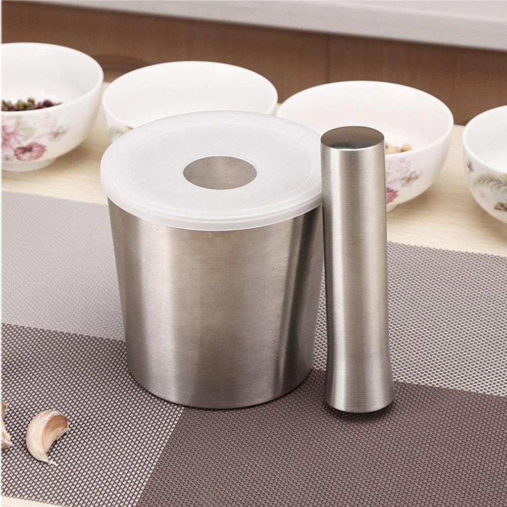 Ступка і товкачик Кухонна 304 Нержавіюча сталь, фото №4