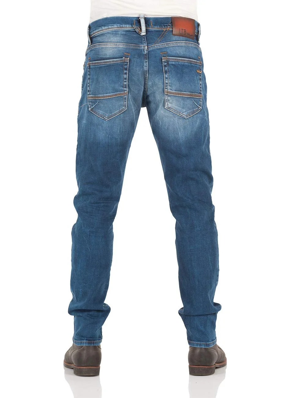 Джинси Slim LTB JEANS SERVANDO X D, чоловічі, завужені, W38/L34, сині, фото №2