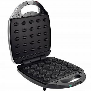Вафельница Syntrox Germany Chef Maker XXL 2000 Ватт для орешков - Орешница для 25 орешков Chef Maker со съемными и моющимися в посудомоечной машине пластинами synthetic.ua - Фото 1