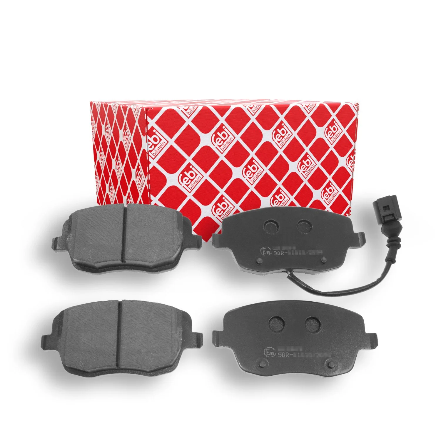 Комплект гальмівних колодок, дискове гальмо FEBI BILSTEIN 16998 для SEAT SKODA VW, фото №1