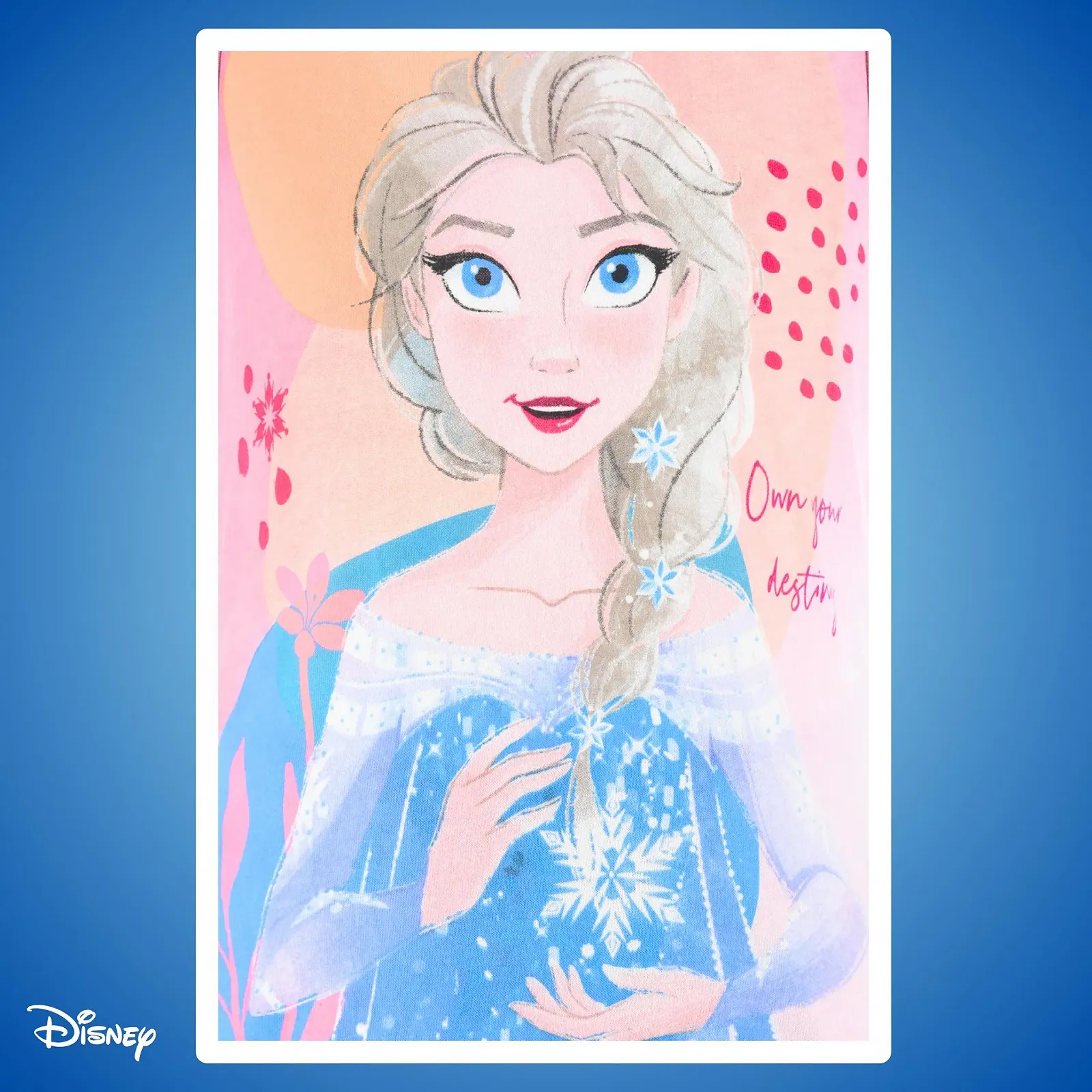 Піжама Disney Frozen для дівчат, комплект з 2 предметів, м'яка бавовняна піжама, фото №4 Піжама Disney Frozen для дівчат, комплект з 2 предметів, м'яка бавовняна піжама, фото №4