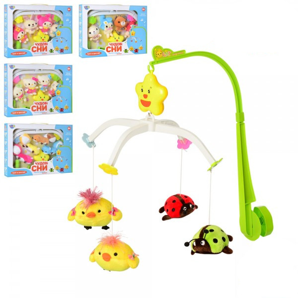 Карусель на кроватку Limo Toy D089-90-91-92-93, фото №1