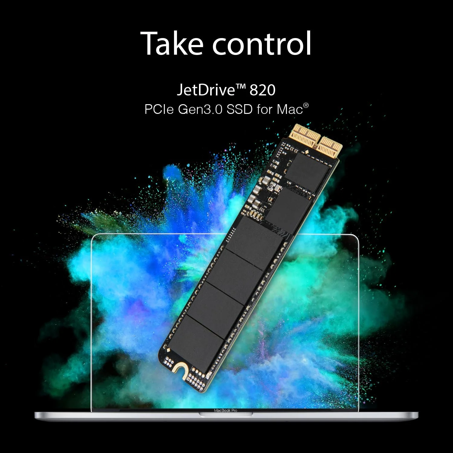 SSD Transcend JetDrive 820 TS480GJDM820 480 ГБ AHCI PCIe Gen3 x2, фото №3