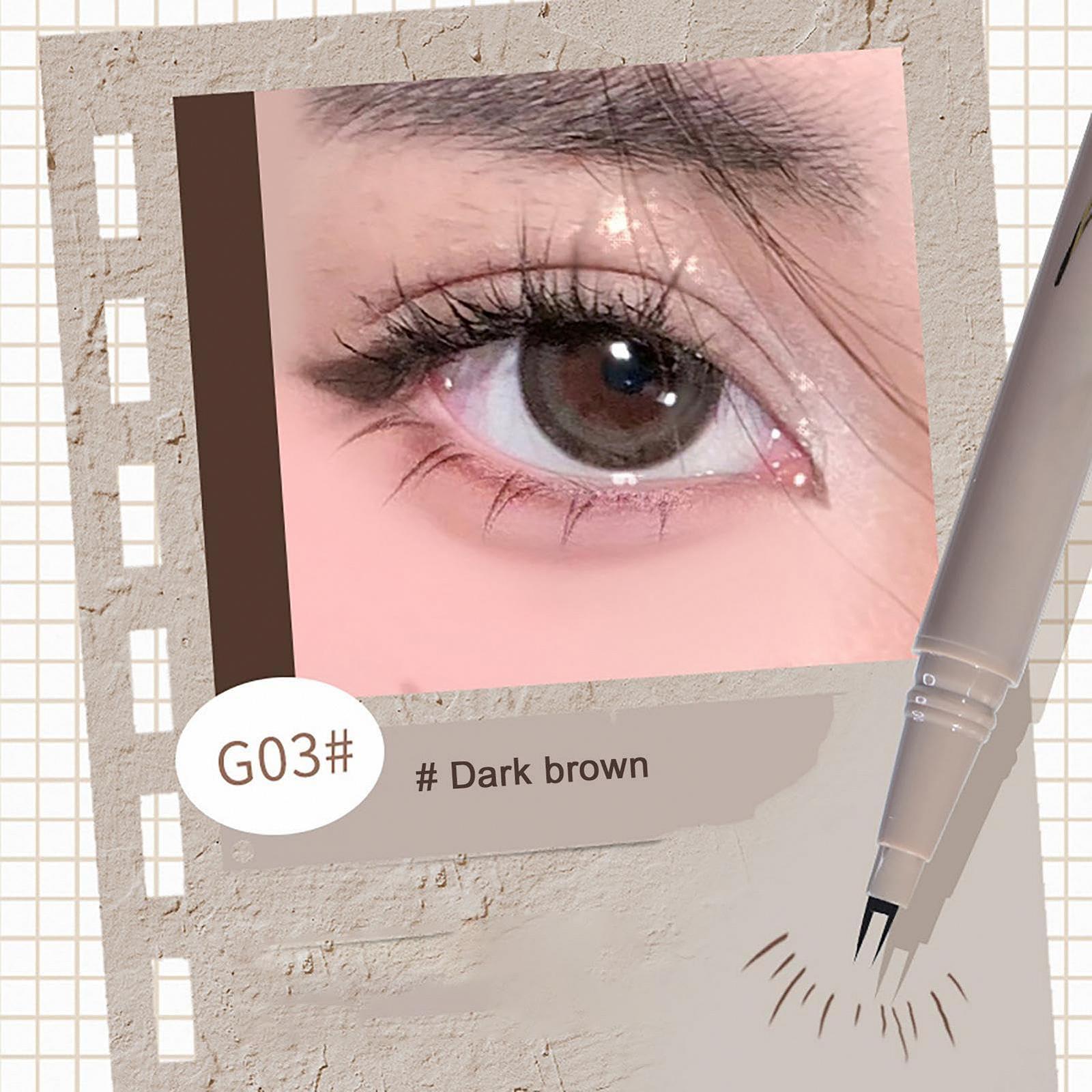 Карандаш для нижних ресниц Rosixehird Double Tip Quick Drying Waterproof, фото №6 Карандаш для нижних ресниц Rosixehird Double Tip Quick Drying Waterproof, фото №6