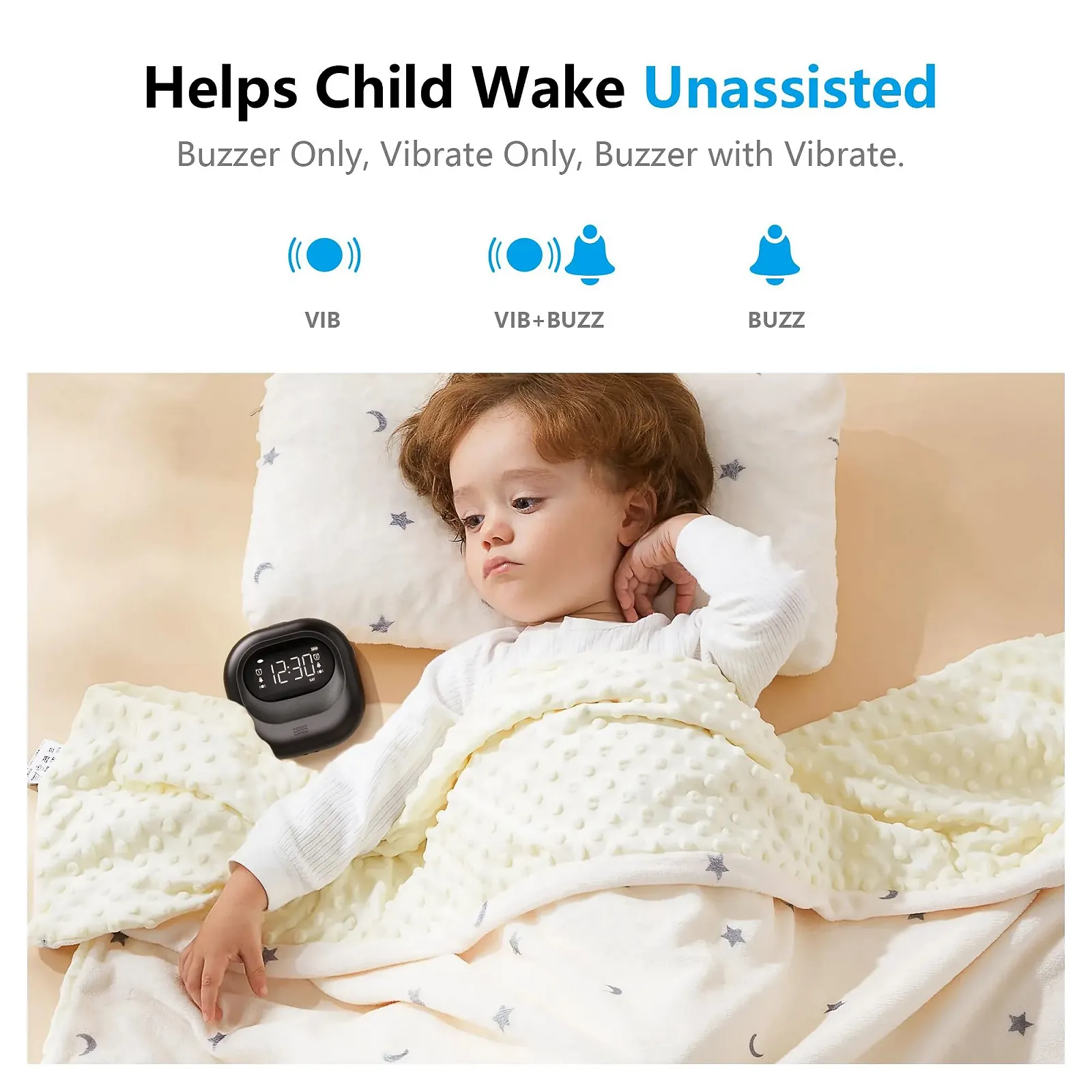 Вибрационный будильник для крепкого сна, Перезаряжаемый громкий будильник с функцией блокировки кнопок, Двойной будильник на будни/выходные, Портативный дорожный будильник для любящих поспать, Мини вибрационный цифровой будильник, фото №2 Вибрационный будильник для крепкого сна, Перезаряжаемый громкий будильник с функцией блокировки кнопок, Двойной будильник на будни/выходные, Портативный дорожный будильник для любящих поспать, Мини вибрационный цифровой будильник, фото №2