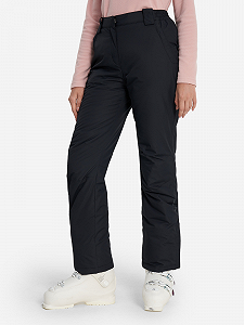 Штани утеплені гірськолижні Women's pants with suspenders 131700GSD-99 Glissade Чорний XL - Фото 1
