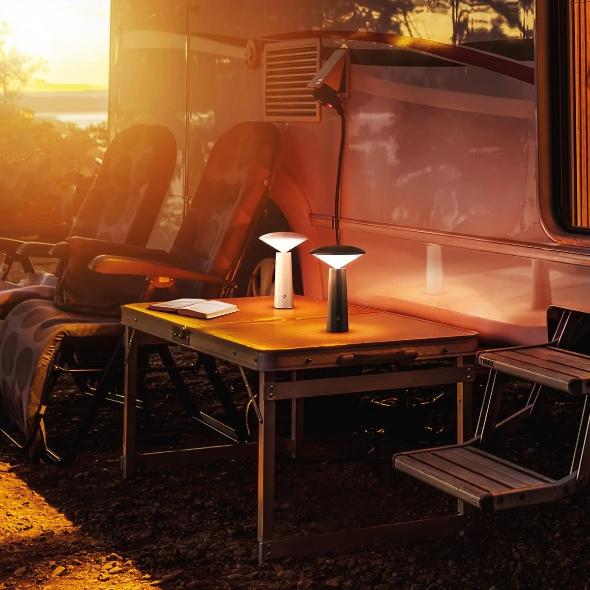 Настільна лампа FHL easy! Pinto 1 x LED 2 Вт 3000/4750/6500 К 200 лм димована CCT Біла, фото №9