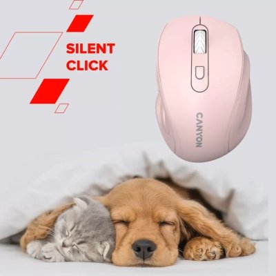 Мышка Canyon OnClick 20 Wireless White (CNE-CMSW20W), фото №8 Мышка Canyon OnClick 20 Wireless White (CNE-CMSW20W), фото №8