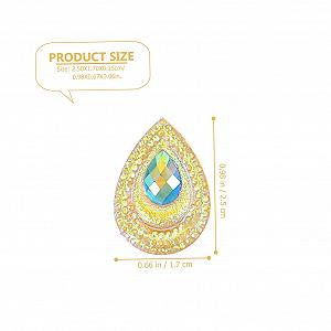 Стрази Краплі води з смоли для прикрас ручної роботи synthetic.ua - Фото 1