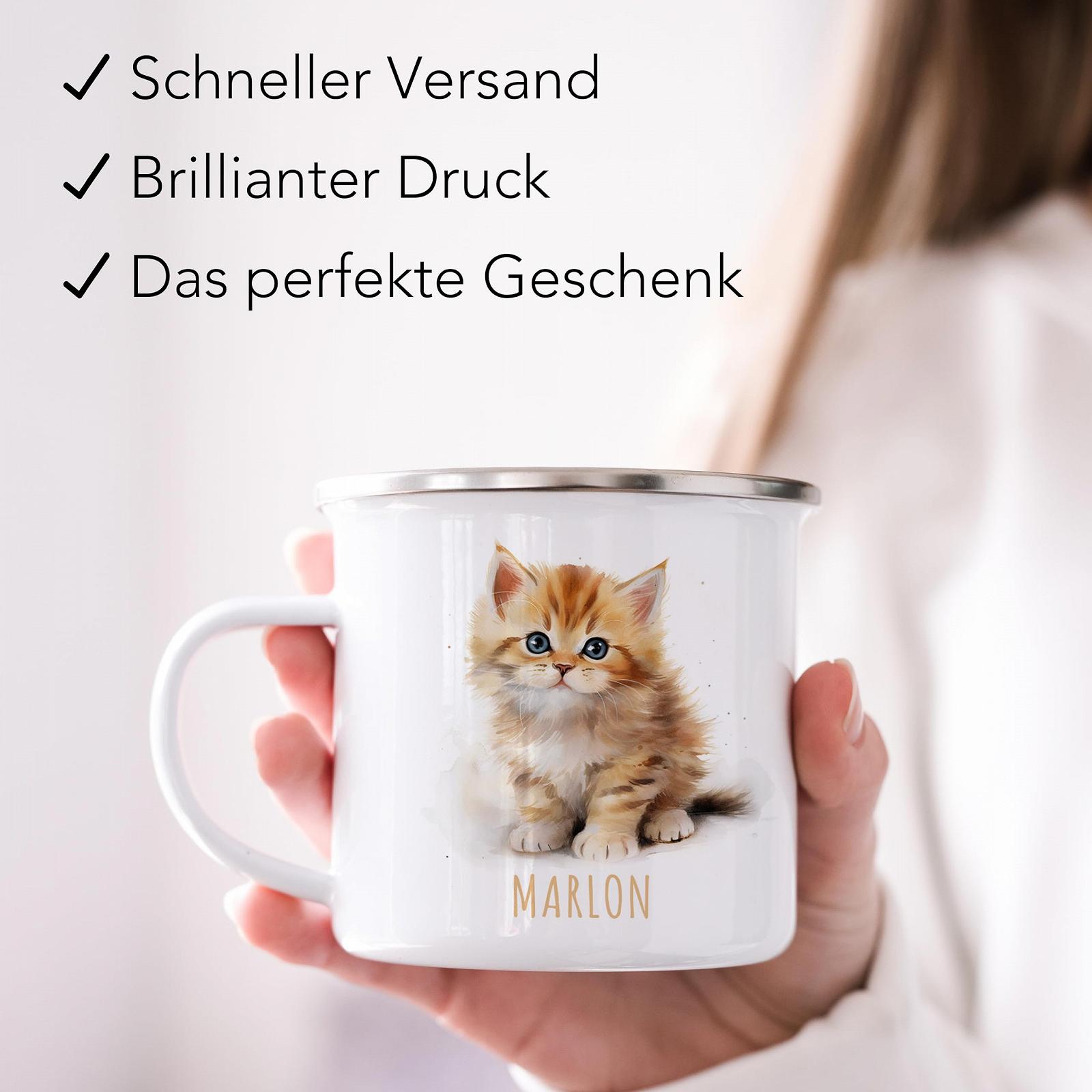 Емальована Кружка Дитяча Персоналізована Кружка з Іменем для Дівчаток та Хлопчиків 300 мл, фото №4