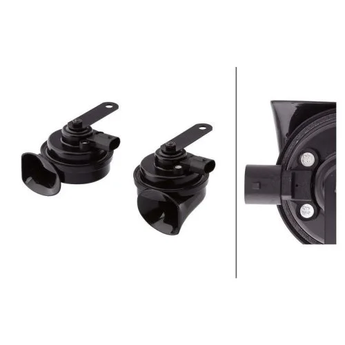 Сигнал звуковий HELLA 3FH 012 010-041 рупорний для BMW, фото №5