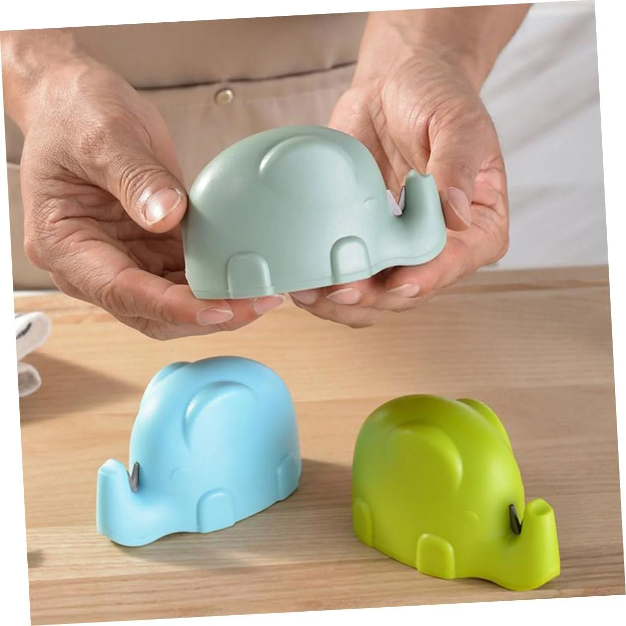 Точилка для ножей Mobestech в форме слона 3 шт., фото №3